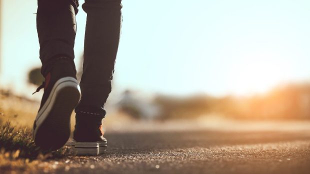 WOMAN WALKING