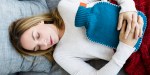 WOMAN,SICK,COUCH