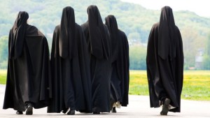 NUNS WALKING