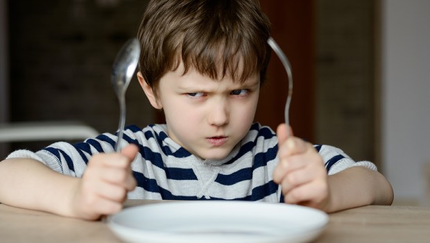 CHILD WANTING MORE