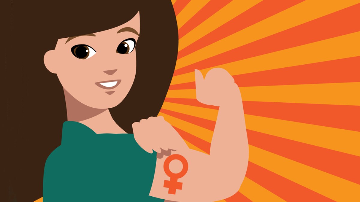 ROSIE RIVETER,GIRL POWER,CARTOON