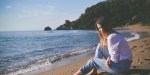 GIRL AT THE BEACH