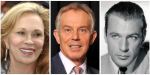 FAYE DUNAWAY, TONY BLAIR, GARY COOPER