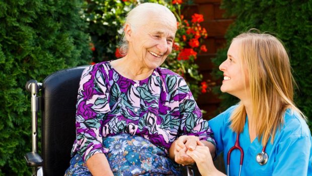 ELDERLY WOMAN DOCTOR