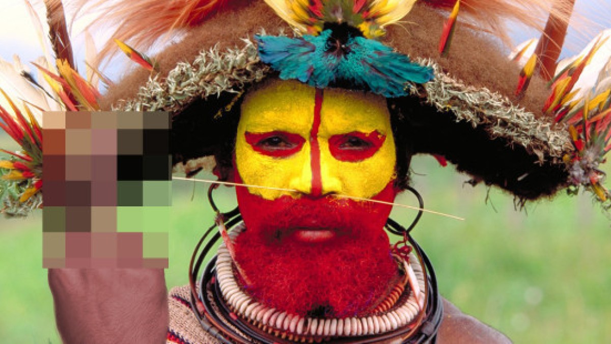 PAPUAN GESTURE
