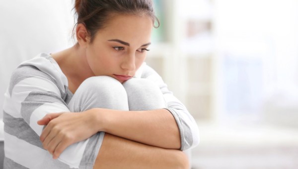 SAD WOMAN