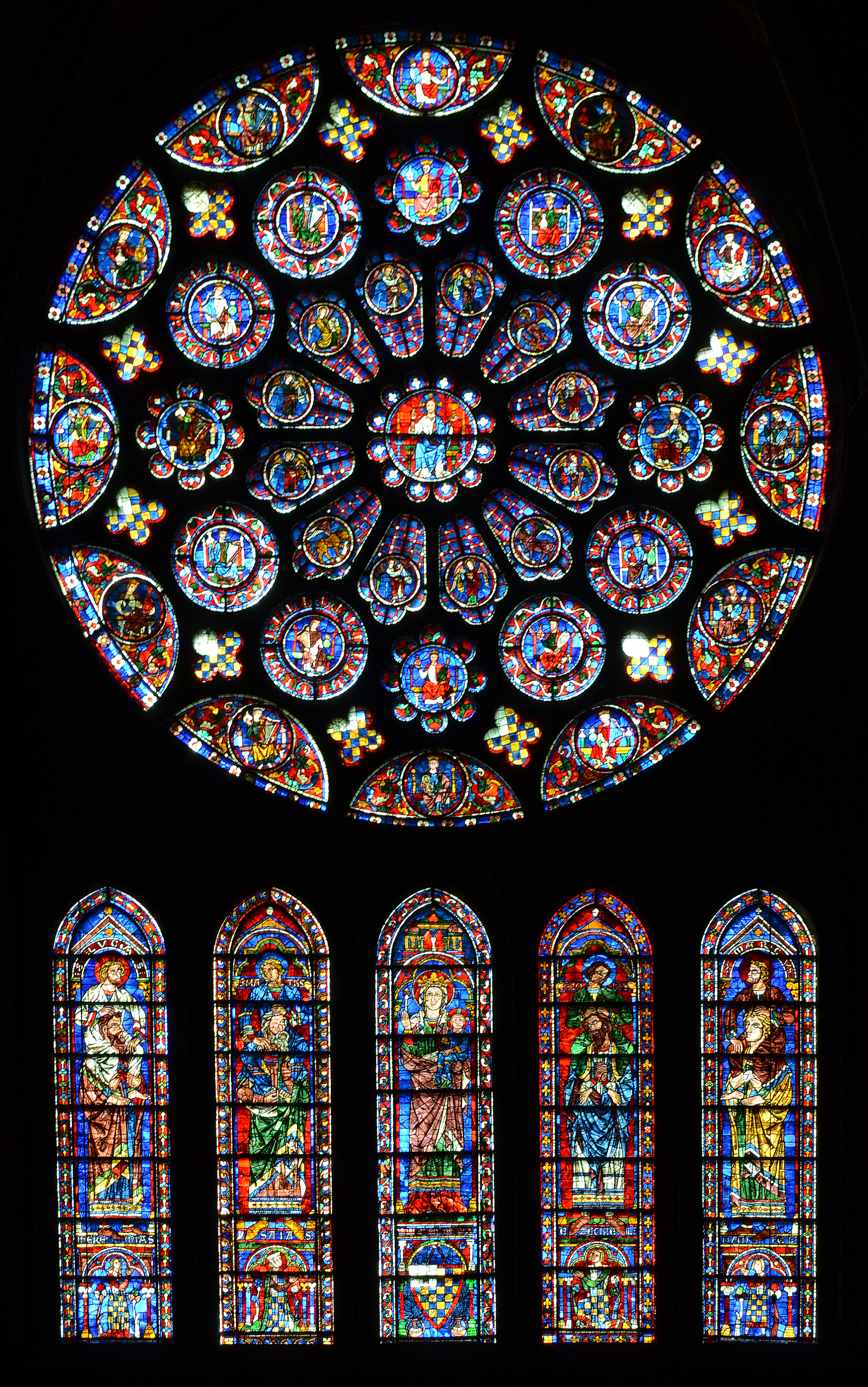 MEDIEVAL; STAINED GLASS