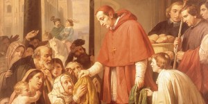 Milanski nadškof, ki je v času kuge skrbel za bolnike