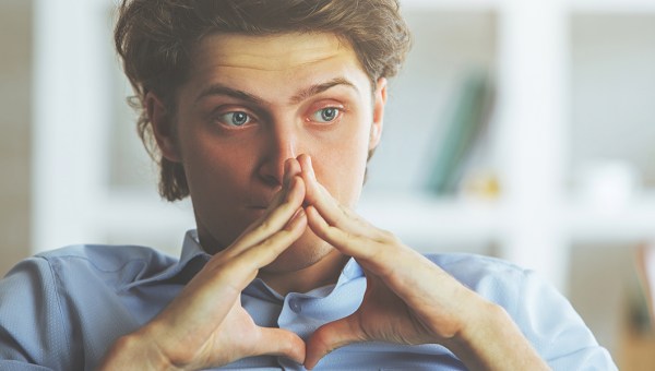 WORRIED MAN