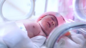 NEWBORN, GIRL, HOSPITAL