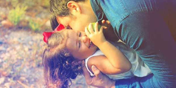 father, daughter,