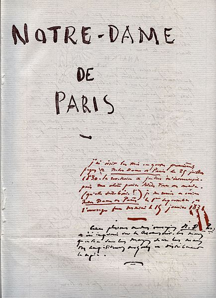 NOTRE DAME DE PARIS VICTOR HUGO