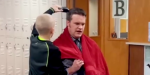 WEB 3 BOY SHAVES PRINCIPALS HEAD