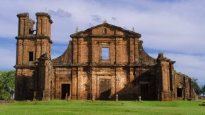 Façade of São Miguel das Missões.