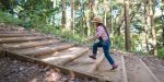 CHILD CLIMBING STAIRS