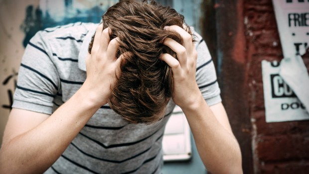 depressed young