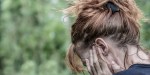 depressed woman