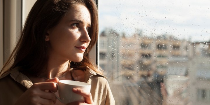 WOMAN, WINDOW,