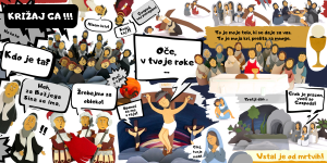 Približajte otrokom velikonočno zgodbo prek poučnega stripa