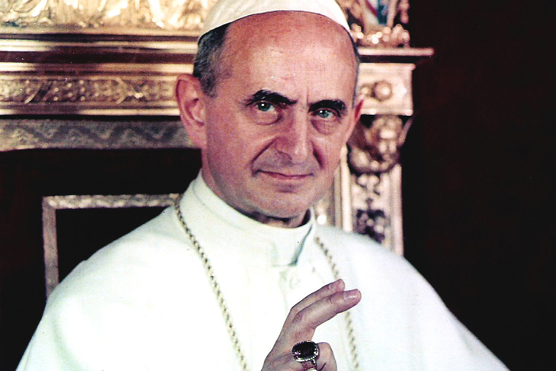 WEB-Paolo VI-POPE- PAULUS-VATICAN- Vatican City (picture oficial of pope) – PD