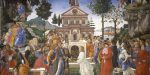 BOTTICELLI TEMPTATION OF CHRIST