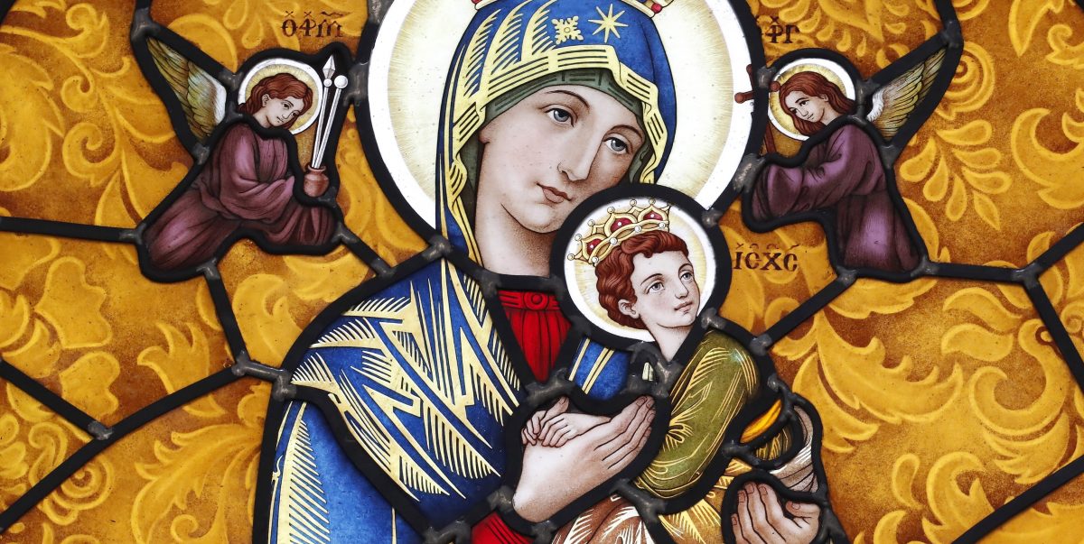 Molitev, ki izraža zaupanje, da nas Marija ne bo zapustila