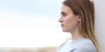 GIRL, PORTRAIT, SERIOUS