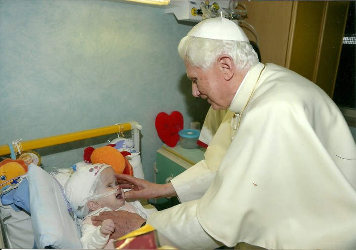 BENEDETTA E PAPA BENEDETTO XVI,