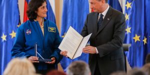 Astronavtka slovenskih korenin, ki je prva pretekla maraton v vesolju