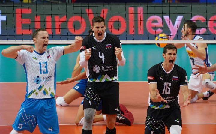 Finale slovenske odbojkarske reprezentance na evropskem prvenstvu