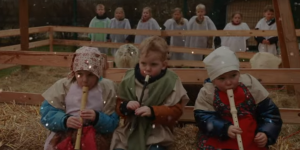 Vrtčevski otroci upodobili božično skrivnost v posebnem filmu