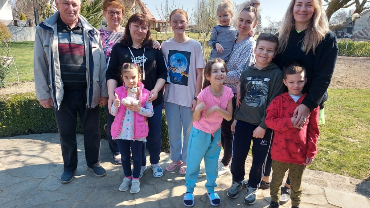 UKRAINE REFUGEES IN SLOVENIA