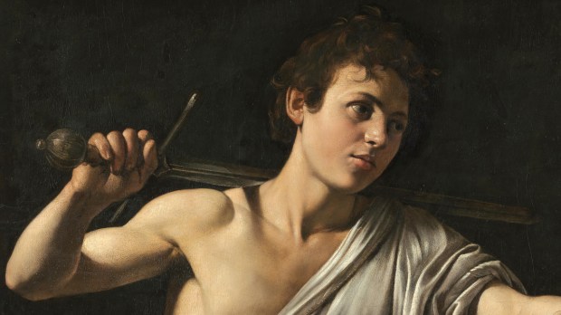 Dawid na obrazie Caravaggia