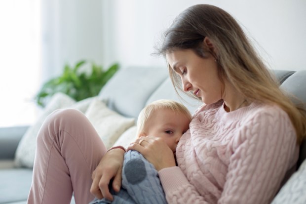 Breastfeeding mother