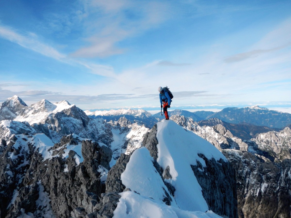 Marija Jeglič v gorah