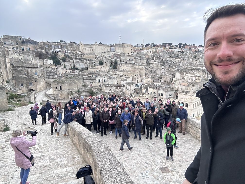 Martin Golob na romanju pri patru Piju, 1. del