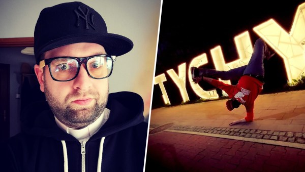 Katecheta ksiądz Dariusz Kamiński jest z wykształcenia kucharzem, a pasjonuje się tańcem breakdance
