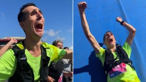 Alex Roca, niepełnosprawny z Barcelony, ukończył maraton ulicami tego miasta
