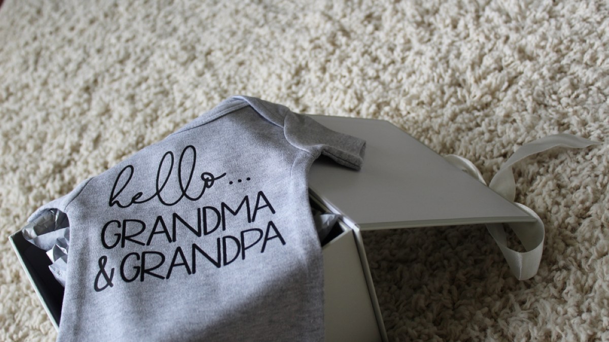 baby romper for grandparents