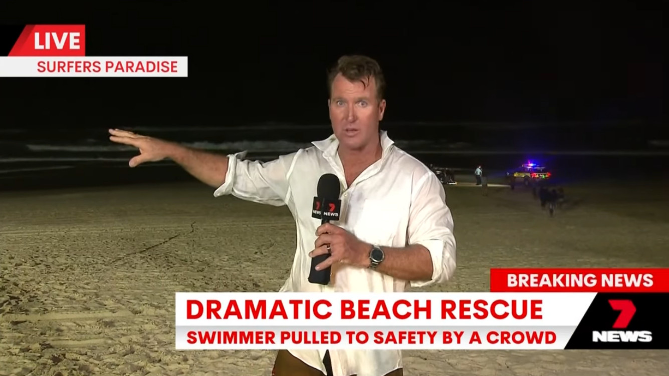 Prezenter pogody Paul Burt uratował tonącego chłopca u wybrzeży Australii