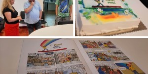 Mulc, ki je vrsto let zabaval mlade bralce, se po 100. objavi poslavlja od revije Mavrica