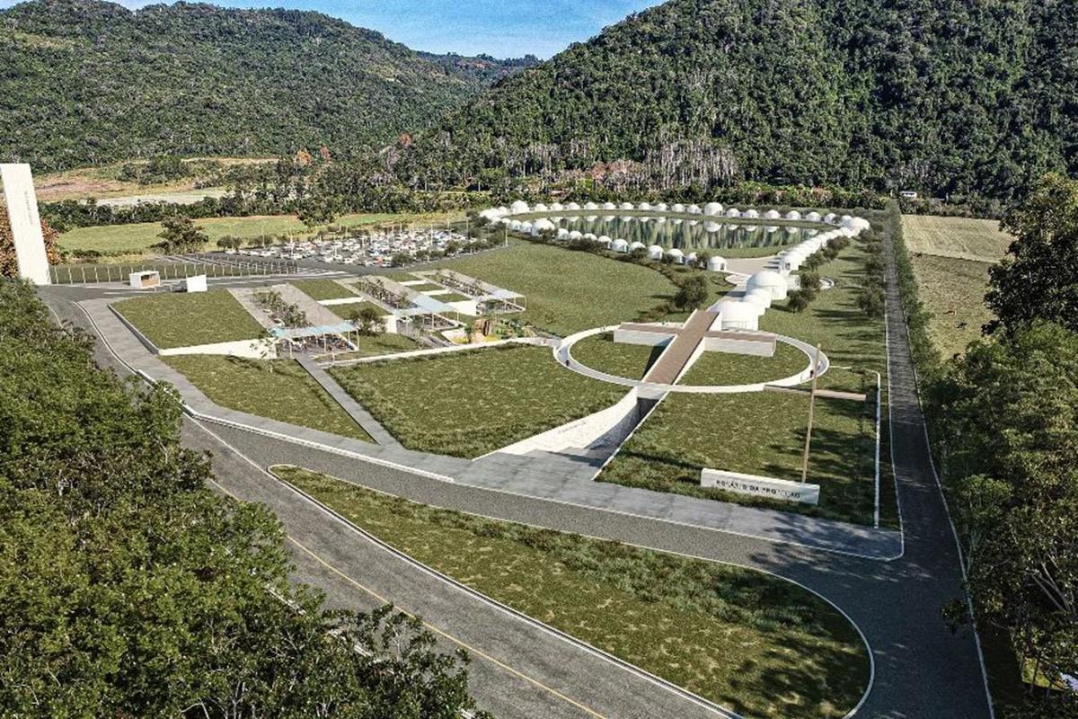 Tako bo izgledal velikanski rožni venec v Braziliji