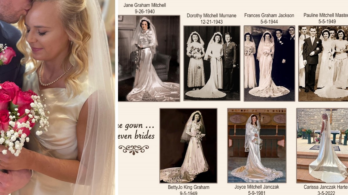 wedding dress for seven brides