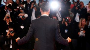 Taika Waititi walks the red carpet of the movie 'At Eternity's Gate' during the 75th Venice Film Festival on September 3, 2018 in Venice, Italy