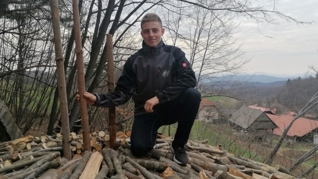 Tom Brinovec na kopi