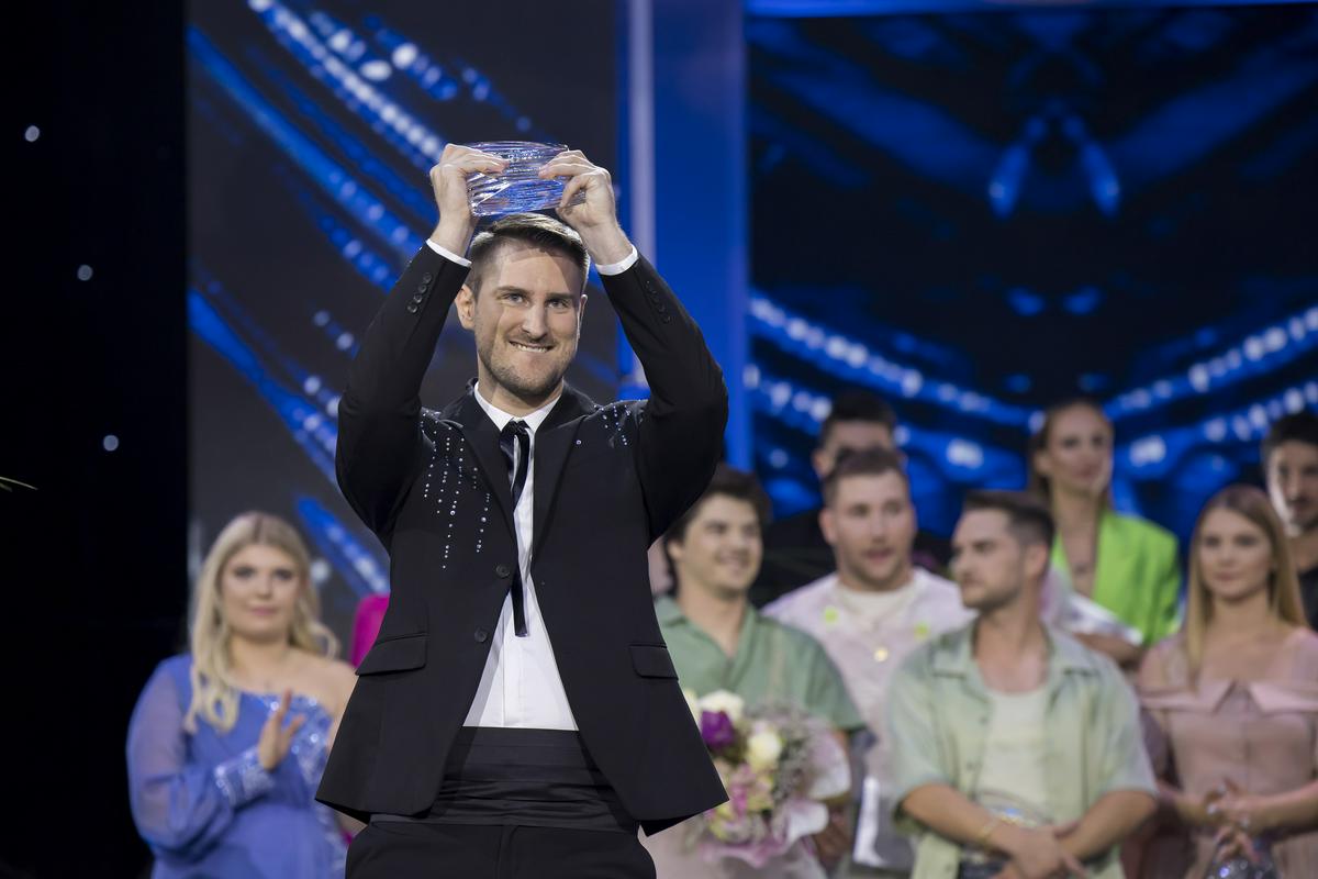 Gregor Ravnik, zmagovalec 42. festivala Melodije morja in sonca