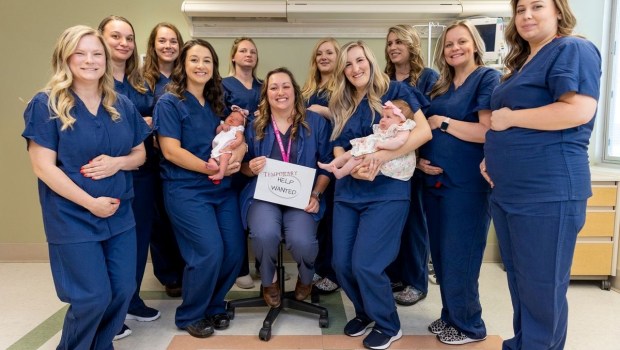 Riverside Regional Medical Center; pregnant staff