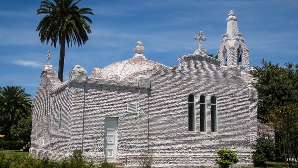 Church of Shells in La Toja, Spain