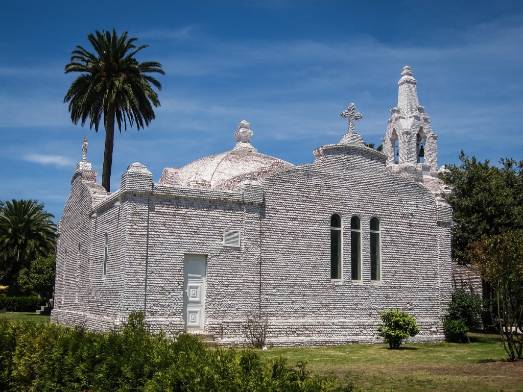 Church of Shells in La Toja, Spain