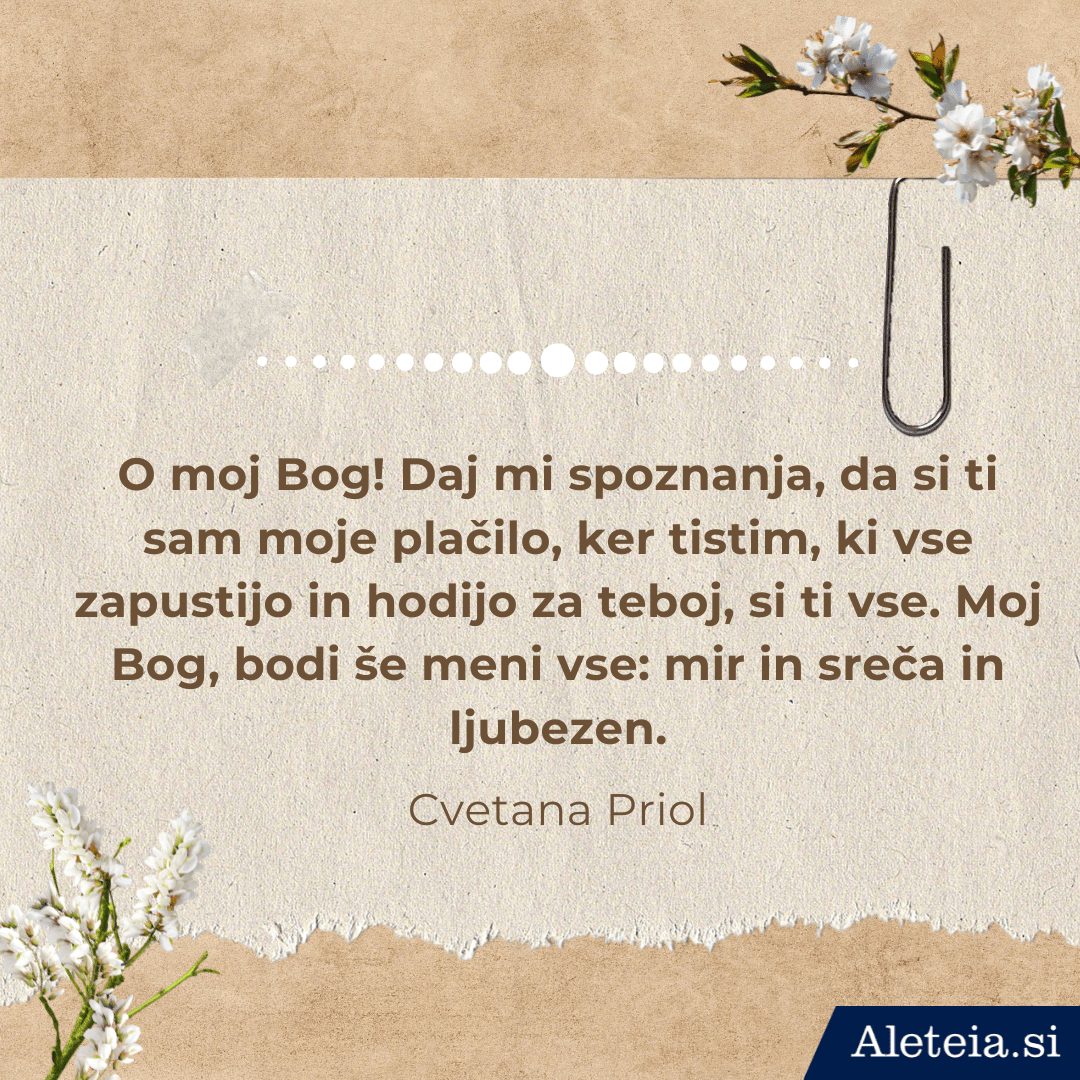 11 čudovitih misli Cvetane Priol